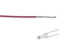 Velleman Fil de câblage 7x0,193 mm (0,20 mm²) multibrin Rouge 100 m sur rouleau