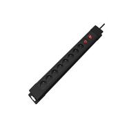 VELLEMAN Multiprise électrique 8 prises avec interrupteur 1.50m 3500W þ Parafoudre et protection enfants