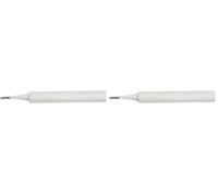 Velleman Panne de rechange 0.8mm, pointue, compatible avec les stations (VTSSC30N) et (VTSSC40N) pour des travaux de soudure précis et soignés (Lot de 2)