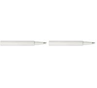 Velleman Panne de rechange 2 mm, en forme de ciseau, compatible avec les stations de soudage Velleman EAN5410329215330 et EAN5410329319625, pour un (Lot de 2)