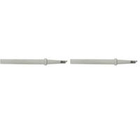 Velleman Panne de rechange 3 mm, biseautée, compatible avec la station de soudage (VTSSC50N) pour un travail de soudure fin et précis (Lot de 2)