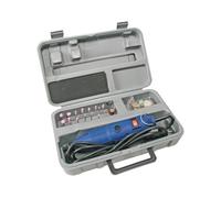 Velleman Perceuse de précision multifonction, avec accessoires, 40 pièces, pour la découpe, le perçage, la gravure et autres projets de bricolage, 135 W, 10000-32000 tr/min