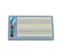 Velleman Platine d'expérimentation, sans Soudure, 1680 Contacts, Compatible avec Arduino, ABS, Gris