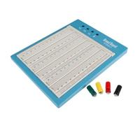 Velleman Platine d'expérimentation, sans soudure, 2420 contacts, compatible avec Arduino, ABS, gris