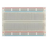 Velleman Platine d'expérimentation, sans Soudure, 400 Contacts, Compatible avec Arduino, ABS, Gris, Robuste et fiable