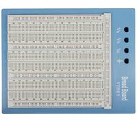 Velleman Platine d'expérimentation, sans soudure, 2420 contacts, compatible avec Arduino, ABS, gris