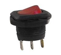 Velleman R1945C commutateur électrique Interrupteur à balancier Noir, Rouge