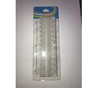Velleman SDTP003 Platine d'expérimentation sans soudure de grade 1 à 12, hauteur 0,8 cm, largeur 3,6 cm, longueur 16,5 cm, plastique ABS, 730 points de liaison