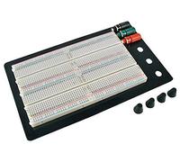 Velleman SDTP029 Platine d'expérimentation sans soudure de grade 1 à 12, 0,8 cm de hauteur, 21,6 cm de large, 13 cm de longueur, plastique ABS, 1500 points de fixation