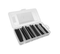 Velleman sJeu de gaines thermorétractables - noir avec colle - 10 cm - 85 pcs...