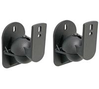 Velleman Support mural compact et stable pour haut-parleurs, 2 pièces, vis de fixation incluses,
