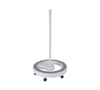 Velleman Support sur roulettes pour lampe loupe, compatible VTLAMP et VTLLAMP, piètement métallique mobile, stabilité professionnelle, éclairage atelier, support pratique avec roues, idéal pour