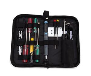 Velleman Trousse à outils, pour le bricoleur, 11 pièces, non magnétique, avec étui, noir