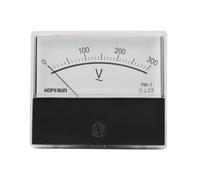 Velleman Voltmètre analogique à panneau 0–300 V CA, zéro mécanique réglable, 60×47 mm