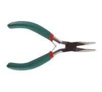 Velleman VT055 HQ Pince à bec courbé miniature, calibre 1 à 12, longueur 12,4 cm, acier au carbone, finition oxyde noir