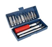 Velleman - VTK7 - Set de cutters de précision- 3 poignées + 13 lames