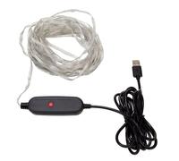 Vellight TUYA LED - 7.5 m - 75 lampes multicolore - càble transparant - smart