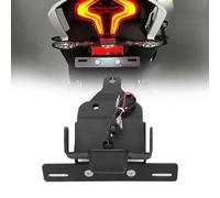VELLOW Support De Plaque D'immatriculation avec Lumière pour CFMOTO 450 NK 450NK 2023 - 2024, Accessoires De Moto, Éliminateur De Garde-Boue Arrière Bien Rangé Accessoires