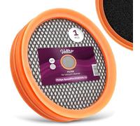 Vellto Filtre HEPA Pour Aspirateur Compatible Avec Philips SpeedPro FC8009/1 5000 Aqua FC6721 FC672 FC6723 Lavable Pièce Détachée Filtration Air Accessoire Nettoyage Maison