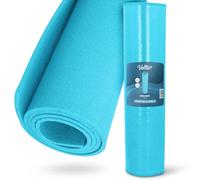 Vellto Tapis De Yoga Entraînement Épais Antidérapant Confortable Isolation Sol pour Gym Pilates Exercices À Domicile Studio Universel pour Étirement Et Rééducation Bleu