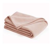 Vellux 1B07041 Original Isolant Core Hotel Style Lavable en Machine Doux Confortable Chaud Pet Friendly Lit Canapé Couverture King Size Rose