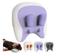 Velmores-Pillow Neck & Shoulder Massager, Velmore 6d Neck Massager With Hot Compress, Three Modes and Strengths for Nape, Shoulder, Legs (Purple)