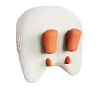 Velmores-Pillow Neck & Shoulder Massager, Velmores-Neck Massager, Massagers Pillow,Three Modes and Strengths, Heat, Adjustments, for Necks Relax (White)