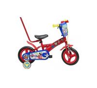Vélo 10 pouces avec canne de guidage