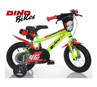 Vélo 12" Sphère Couleur Jaune Mod 412 Enfant DINO BIKES