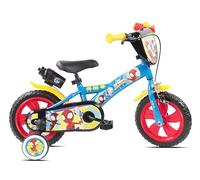 Vélo 12" Spidey et Ses Amis - Cadre & Fourche Rigide Acier - 1 Frein - Pneus Increvables EVA - Roues Bâtons - 2 Stabilisateurs - Garde Boue - Carter de Protection - Bidon arrière