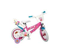 Velo 14 pouces Peppa Pig 4/6 ans Stabilisateur ROSE -