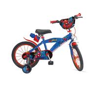 Disney Spiderman 14´´ Bike Bleu Garçon Multicolor