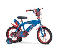 Disney Spiderman 14´´ Bike Bleu Garçon Multicolor