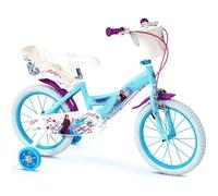 Vélo 16 pouces La Reine des Neiges - GUIZMAX - Stabilisateur - Violet
