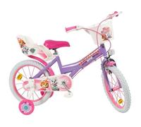 Vélo 16"" - TOIMSA - Paw Patrol - Rose - Siège réglable - Pour filles 3-6 ans