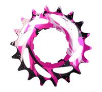 Vélo 16T Structure Creuse Gain de Poids 40% Vélo 16T Structure | Alliage aluminium léger, rotation fluide, faible pour bruit, 16 dents, montage sécurisé moyeu