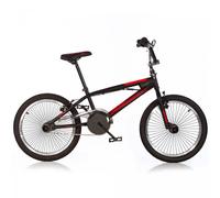 Vélo 20 BMX Freestyle Noir Rouge Aurelia 346 Dino Bikes