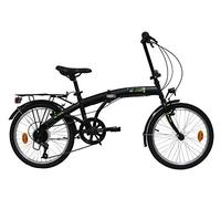 Velo 20'' Pliant - 6 Vitesses Equipe d'un Garde Boue ET Porte Bagages