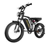 Vélo à assistance électrique BLUVALL-SU8, moteur de 1 200 W, batterie de 52 V 20 Ah, 7 vitesses, autonomie maximale de 65 km