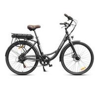 Vélo a assistance électrique SCOOTY CITY 26 PLUS noir adulte avec batterie amovible GRIS G