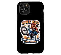 Vélo acrobatique BMX Kid Like A Regular Kid Only Cooler Funny Coque pour iPhone 11 Pro