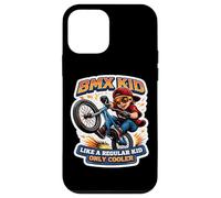 Vélo acrobatique BMX Kid Like A Regular Kid Only Cooler Funny Coque pour iPhone 12 Mini