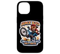 Vélo acrobatique BMX Kid Like A Regular Kid Only Cooler Funny Coque pour iPhone 14