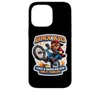 Vélo acrobatique BMX Kid Like A Regular Kid Only Cooler Funny Coque pour iPhone 14 Pro Max