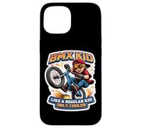 Vélo acrobatique BMX Kid Like A Regular Kid Only Cooler Funny Coque pour iPhone 15