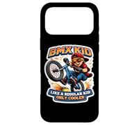 Vélo acrobatique BMX Kid Like A Regular Kid Only Cooler Funny Coque pour iPhone 17 Pro Max