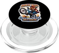 Vélo acrobatique BMX Kid Like A Regular Kid Only Cooler Funny PopSockets PopGrip pour MagSafe