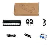 Vélo Alliage Aluminium 7 Modes Éclairage Puissant Vélo Alliage | 2000 lumens max, 7 modes dont pour flash, recharge USB-C pour rapide, idéal trajet nuit ville(Headlight)