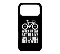 Vélo Amusant Work Eat Live Bike to Work Day Coque pour iPhone 17 Pro Max