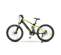 Argento, Performance Pro, Vélo de Montagne électrique, Moteur 250W, Batterie 468WH, 27.5 Pouces, Noir et Vert